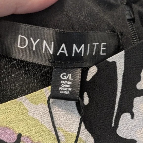 Dynamite One Shoulder Short Romper - Picture 5 of 5